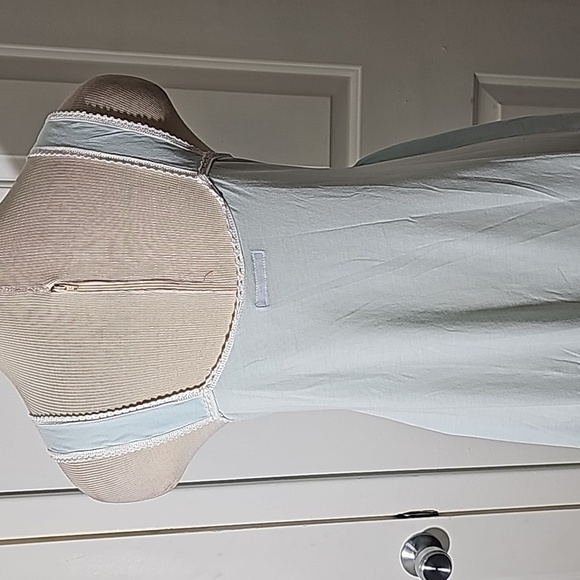 p.jamas maxi night gown‎ prima cotton size medium.  Enbroidery smocking. - Picture 7 of 12